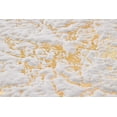 thumbnail image 4 of Lily Luxury Chinchilla Faux Fur Abstract Gilded Rectangular Area Rug, 4 of 9