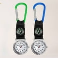 thumbnail image 1 of IFANLANDOR 2Pcs Casual Watch Bag Pendant Alloy Assorted Color Hiking Key Chains, 1 of 8