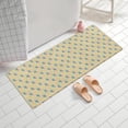 thumbnail image 2 of Yellow Cartoon Unicorn Pattern Bathroom Rugs Mat,Non Slip Microfiber Bathroom Rug,Rubber Backing,Soft Bathroom Mats for Bathroom Floor,Tub and Shower,60x24in(150x60cm), 2 of 5