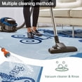 thumbnail image 5 of Navy Blue Seahorse Outdoor Rug for Patio/Deck/Porch, Non-Slip Large Area Rug 4 x 6 Ft, Summer Coastal Bubbles Ocean Waves Indoor Outdoor Rugs Washable Area Rugs, Reversible Camping Rug Carpet Runner, 5 of 8
