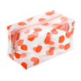 thumbnail image 1 of Bolsas de cosméticos transparentes Lindas bolsas de maquillaje transparentes de frutas de melocotón Organizador de artículos de tocador portátil impermeable Bolsa de cosméticos para mujeres, 1 of 5