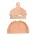 thumbnail image 6 of Toyvian 1Set Small Broom and Dustpan Set Portable Wooden Brush for Car Interior Kitchen Use, 6 of 8
