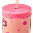 thumbnail image 2 of Zak Designs 23oz Hello Kitty Durable Plastic Bravo Tumbler with Straw, 2 of 5