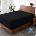 thumbnail image 3 of Bare Home Drap-Housse - Poche Extra Profonde de 22 Pouces - Premium 1800 Collection - Très Grand, Noir, 3 of 7