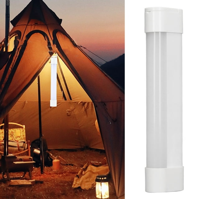 Induction Lamp, LED Portable Large Angle Light Emergency Light Tube For Stalls