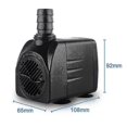 thumbnail image 3 of Submersible Pump, Ultra Quiet Water Pump Fountain Pump, 3 of 3