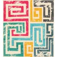 thumbnail image 3 of Ambesonne Indie Duvet Cover Sets, Vintage Spiral Colorful, 2-King, Multicolor, 3 of 6