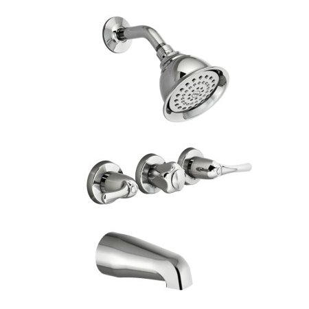 UPC 026508060537 product image for Moen 82403 Thermostatic Tub and Shower Trim with 2.5 GPM Shower Head, Tub Spout, | upcitemdb.com