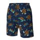 thumbnail image 4 of Balery Sea Turtles Swimming Traje de Baño Estilo Hawaiano para Hombre, Shorts de Secado Rápido con Bolsillos-Large, 4 of 6