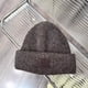 thumbnail image 1 of Gorro con peluca para mujer, de pelo largo desmontable, para otoño e invierno, tejido de lana, con cubierta completa para la cabeza, gorro con peluca, gorro para el frío, 1 of 5