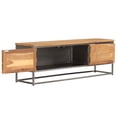 thumbnail image 2 of vidaXL TV Stand Recycled Teak and Steel 47.2"x11.8"x15.7", 2 of 9