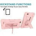 thumbnail image 4 of FIEWESEY For Walmart Onn 7 Inch Tablet Case,Shockproof Kids Rugged Anti-Impact Drop Protection Cover with Kickstand For Walmart Onn 7 1/2 Generation Tablet(Model:100005206/100015685)(Rose Gold), 4 of 6