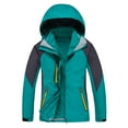 thumbnail image 3 of Mujeres 2 en un ejercicio Impermeable Chaqueta De Esquí Invierno Esquí Al Capa De Lluvia XXL, 3 of 9