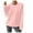 Watermelon Red, variant on Buigttklop Women'S Casual Sweaters Long Sleeve Sweaters Soft Loose Fit Cable Knit Pullover Crewneck Tunic Sweater Tops,S-2Xl