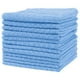 thumbnail image 1 of REGALWOVEN Paño de limpieza de microfibra de tejido waffle, toallas de cocina absorbentes y de secado rápido sin pelusa para lavar platos, azul 12" x 12" 12, 1 of 7