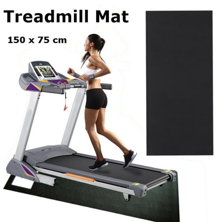 150x75cm Exercise Mat Treadmill Floor Gym Bike Fitness Go Fit