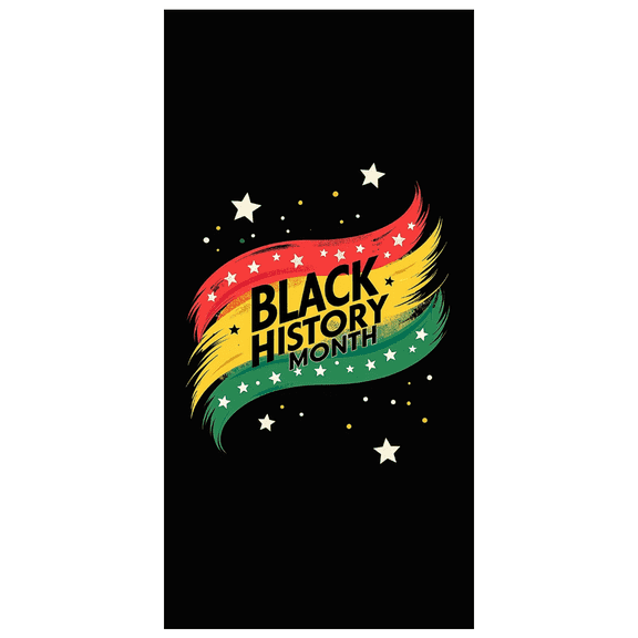 LUUFILx Black History Month Backdrop Decoration Photography Props Starry Night Party Supplies Banner Event Decoration Background