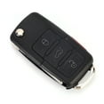 thumbnail image 4 of 4 Buttons Remote Flip Car Key Shell Replacement Car Key Case Cover Fit for Passta 1998-2001, 4 of 5