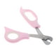 thumbnail image 4 of 2 Pares de Cortaúñas para Mascotas Colco Rosado Acero Inoxidable Antideslizantes, 4 of 8
