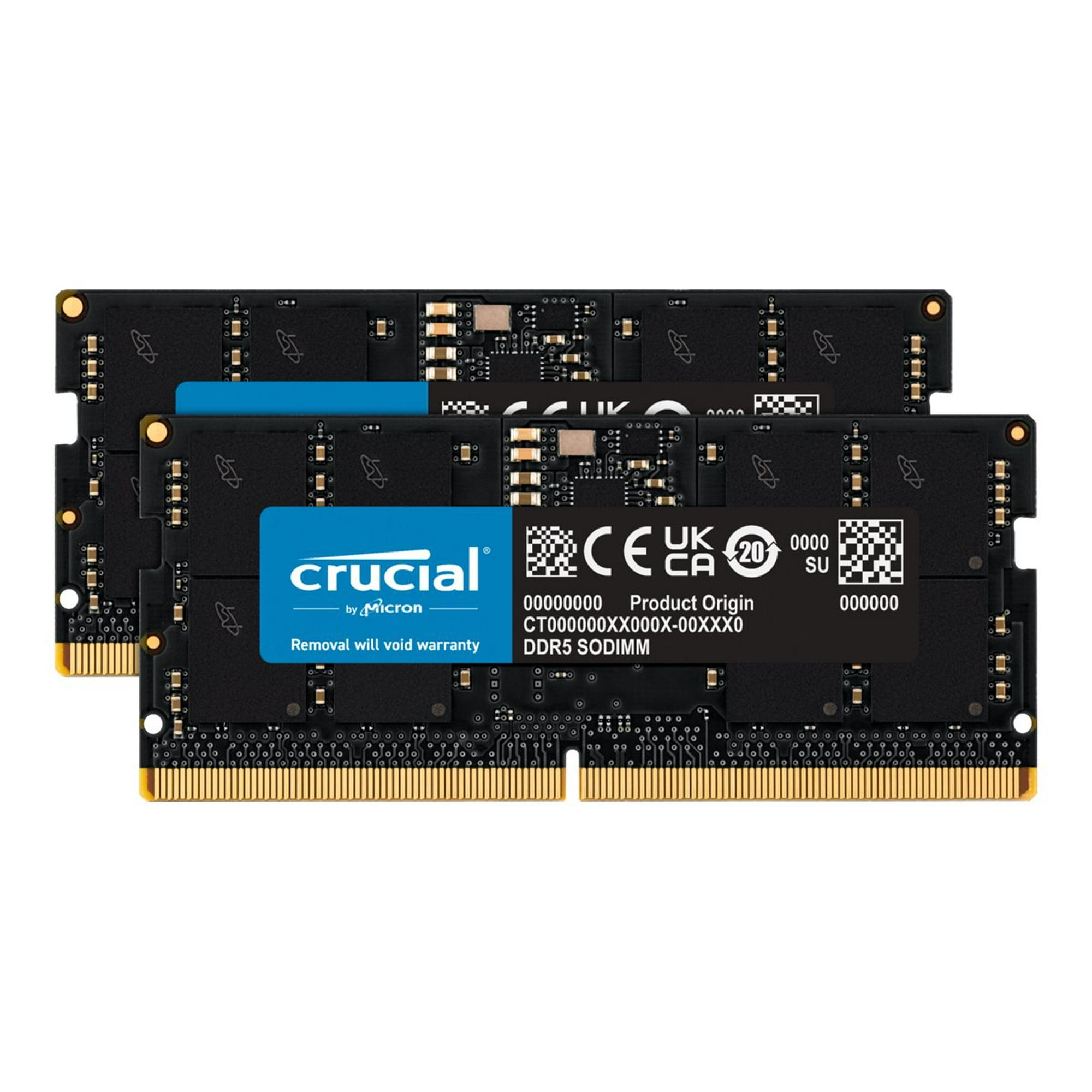 C*o様 Crucial DDR5 SODIMM 16GB2枚 32GBキット Crucial - DDR5 - kit - 32 GB: 2 x 16 GB - SO-DIMM 262-pin - 4800