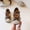 Brown, variant on Viluyesy Girls Spring Summer Flat Leather Shoes - Soft Sole Lace Princess Dress Shoes For Big Kids Brown Size 9.5
