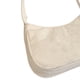 thumbnail image 3 of Bolso de hombro para mujer, moderno bolso de playa con cremallera, bolso de mano para vacaciones Blanco, 3 of 3