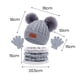 thumbnail image 5 of Conjunto de gorro y bufanda de invierno para niños, guantes y gorro de punto cálidos para bebés de 1 a 8 años., 5 of 6