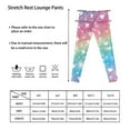 thumbnail image 6 of COEQINE Heart Shiny Star Gradient Girls Leggings Fashion Buttery Soft Yoga Pants for Jogging Running, for 8-9 Years Kids Girls, 6 of 7