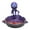 Purple, variant on BLEEUS Alien Smoking Ashtray Outdoor Ash Tray Cool Ashtrays For Cigarettes Home Supplies (Purple)