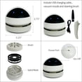 thumbnail image 2 of Wrapables Mini Portable USB Desktop Vacuum, Robot, 2 of 6