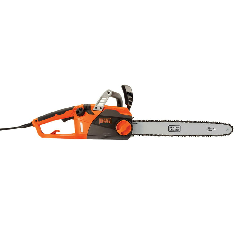  BLACK+DECKER Electric Chainsaw with 8-Inch Saw Chain
