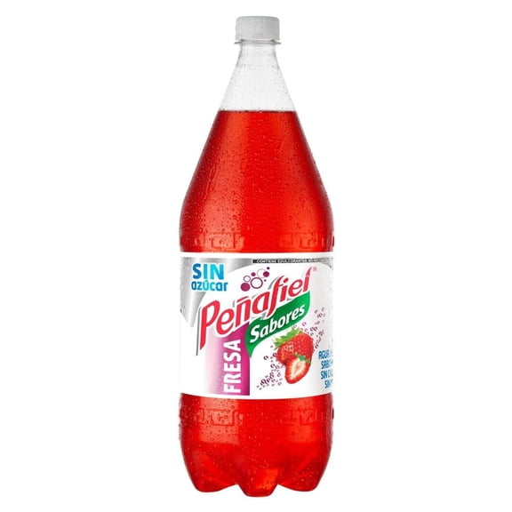 Agua mineral Peñafiel sin azúcar fresa 2 l