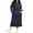 C-Blue94, variant on DHFJKG Women's Loose Fit Hooded Sweatshirt Dress Plus Size Solid Color Casual Fashion Dresses With Large Pocket And Drawstring Long Sleeve For Autumn Winter Relaxed Fit Pullover