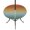 Yellow Green, variant on Round Outdoor Tablecloth with Umbrella Hole and Zipper, Burnt Orange Teal Ombre Tablecloth with Elastic Waterproof, Modern Gradient Abstract Art Patio Table Covers for 31" - 35" Picnic Pool Tables