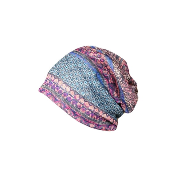 Women's Baggy Slouchy Beanie Chemo Cap Scarf-Summer Autumn Thin Turban Ear Hat~~