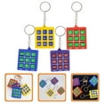thumbnail image 4 of 4Pcs Chess Keychains XO-type Chess Toys Kids Chess Key Rings Small XO-type Chess Hanging Keychains, 4 of 8