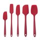 thumbnail image 1 of Juego de espátula de goma de silicona, espátulas sin BPA de calidad alimentaria para uso en la cocina, espátula resistente al calor para cocinar y hornear, lavavajillas, 1 of 5
