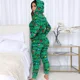 thumbnail image 5 of Ropa De Hogar Navideña Casual Para Mujer B Con Capucha Y Cre, 5 of 8