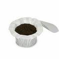thumbnail image 5 of 11 Pk (550ea) EZ-Cup 2.0 100% Disposable Compostable Coffee Paper Filters w Patented Lid.  Paper Coffee Filters for Refillable Refillable K-Cup Pods for Keurig & Single Serve Coffee Makers, 5 of 5