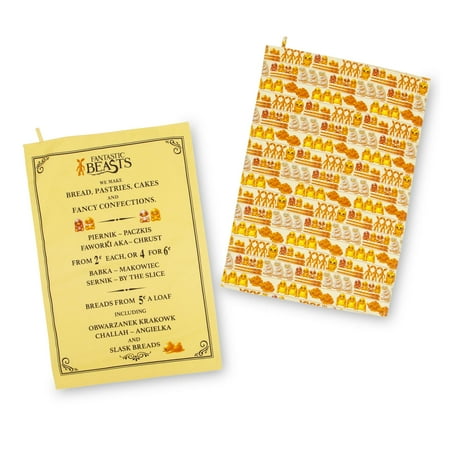 

Fantastic Beasts Kowalski Quality Baked Goods Kitchen Tea Towels | Set of 2