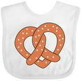 thumbnail image 3 of Inktastic Heart-shaped Pretzel Boys or Girls Baby Bib, 3 of 4