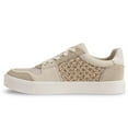 thumbnail image 4 of Sam Edelman Women's Elcie Sneaker Sandshell Multi/Honey Tan 9 Medium, 4 of 5