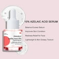 Azelaic Acid 10 Facial Serum, Azelaic Acid Serum Vitamin C, Improves Collagen 15ml
