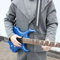 thumbnail image 4 of Dalazy Sangle de Guitare Électrique Acoustique en Nylon Durable Réglable Rayures Vintage, 4 of 8