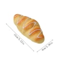thumbnail image 2 of Realistic Bread Shaped Squishy for Adults Slow Rebound Simulation Food Sensory Gadget Soft Tactile Office Desk Accessory Pressure Relief Tool 1 Pack, 2 of 2