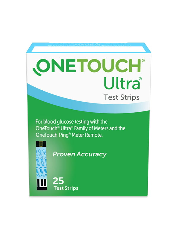 OneTouch Ultra Diabetes Test Strips - 25 Count