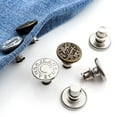 thumbnail image 4 of tredstone 12pcs Practical Metal Button Buckle For Convenient Waistband Fitting Durable Fashionable Easy 2 1Set, 4 of 6