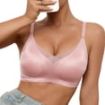 thumbnail image 2 of Turilly Bras Womens Seamless Fixed Cup Bra Soft Support Breathable Comfort Everyday Bras, 2 of 6