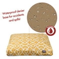 thumbnail image 4 of Majestic Pet | Athens Rectangle Pet Bed For Dogs, Removable Cover, Citrus, Large, 4 of 5