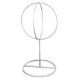 thumbnail image 2 of Ball Hat Stand Hat Rack storage rack display Hat Wig Holder Storage Display Stand Metal Silver, 2 of 7